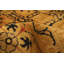 Tapis en laine jaune 9 pi x 12 pi 5 po main-of-kind-noué la 2010 isfahan Benedikte