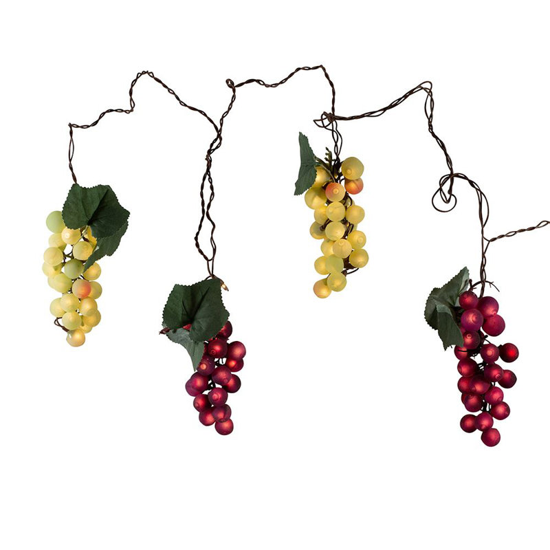 Grappe de raisins 10 lumières de chaîne