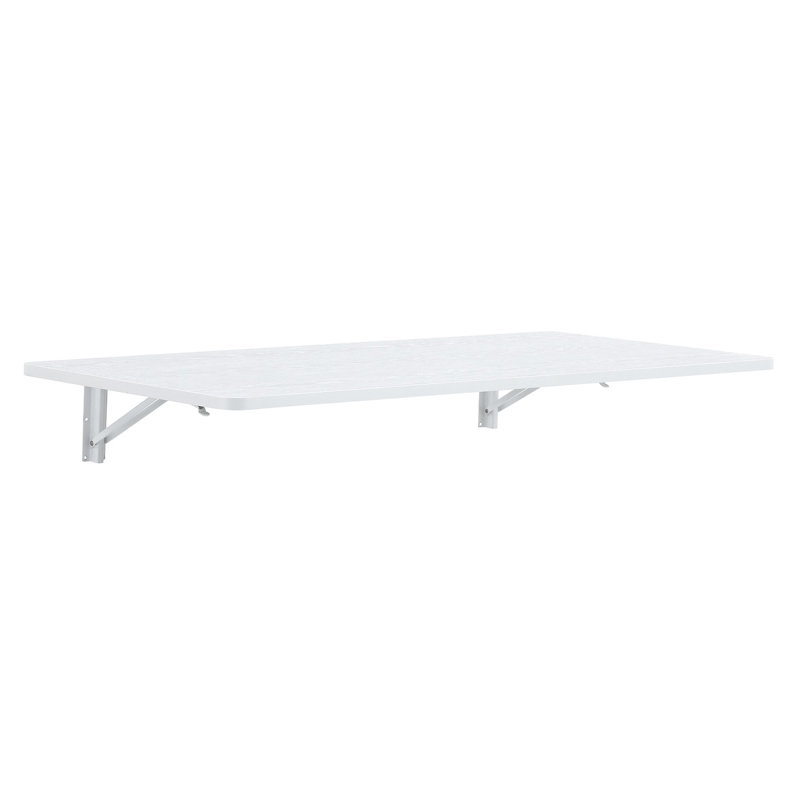 Table pliante multi-usage - Fabrication en acier robuste, charge de 100 lb, idéale pour les espaces compacts