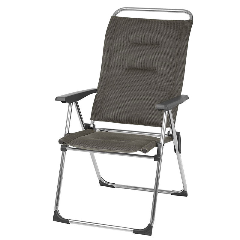 Fauteuil inclinable Lafuma Alu Cham Batyline, Gris