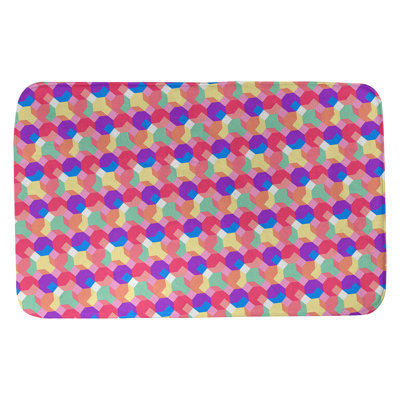 Tapis de bain octogons Avicia
