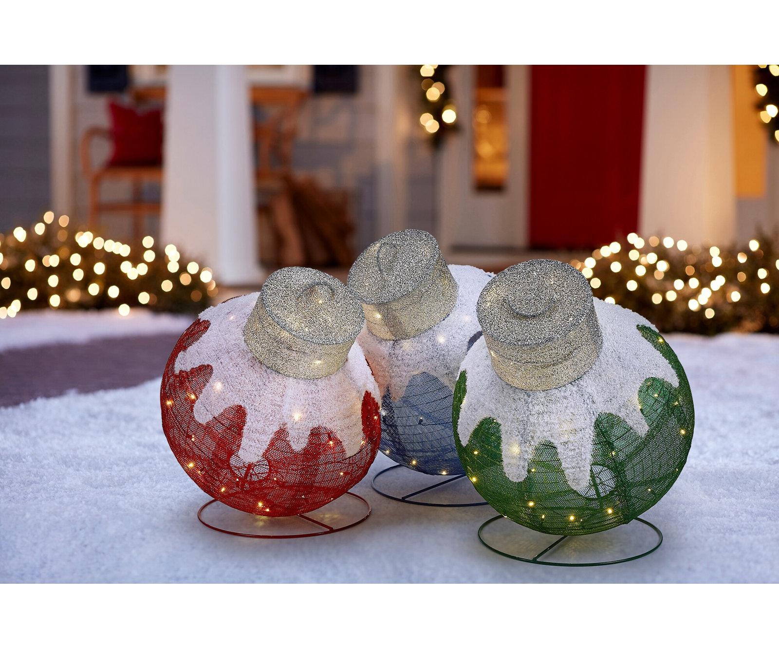 Gutierrez Lighted Ornaments Outdoor Decor