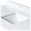 Comptoir de salle de bain 61 po Carrara blanc en quartz avec lavabo encastré, comptoir en pierre Premium