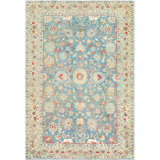 Antique One Of A Kind One-of-a-Kind 7'2" X 10'5" Hand Knotted Area Rug