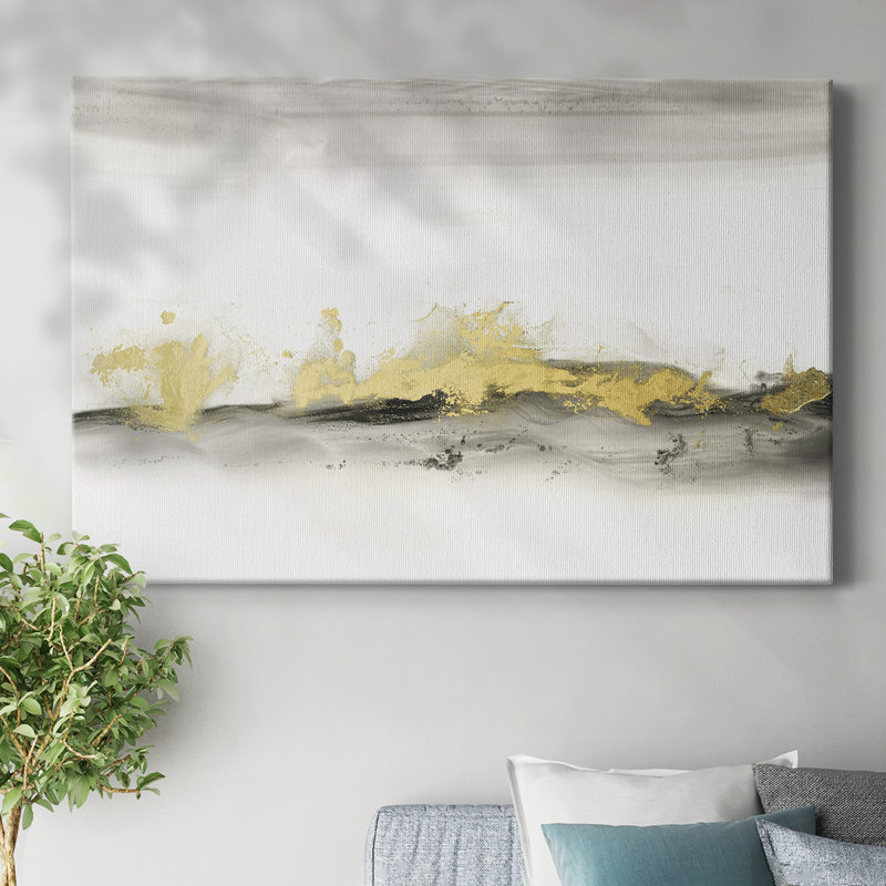 Toile tendue I-Gallery Gold on the Horizon, H 8 po x l 12 po