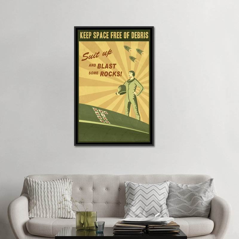 " Blast Some Rocks " by Steve Thomas, No Mat, Wrapped Canvas, 26" H x 18" W x 0.75" D
