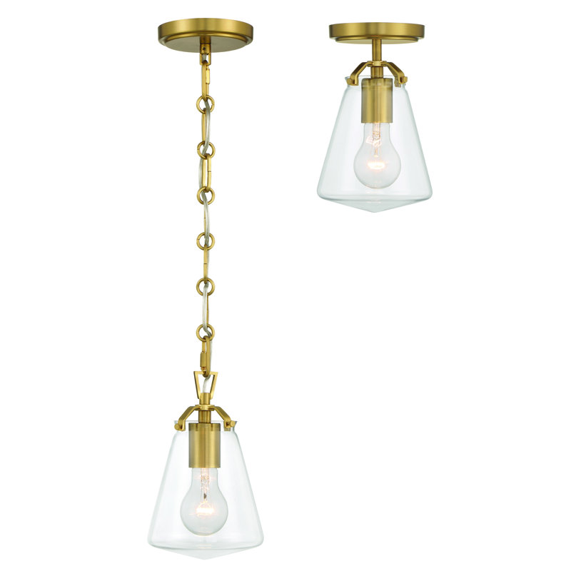 Blair 1 - Light Cone Pendant, Gold