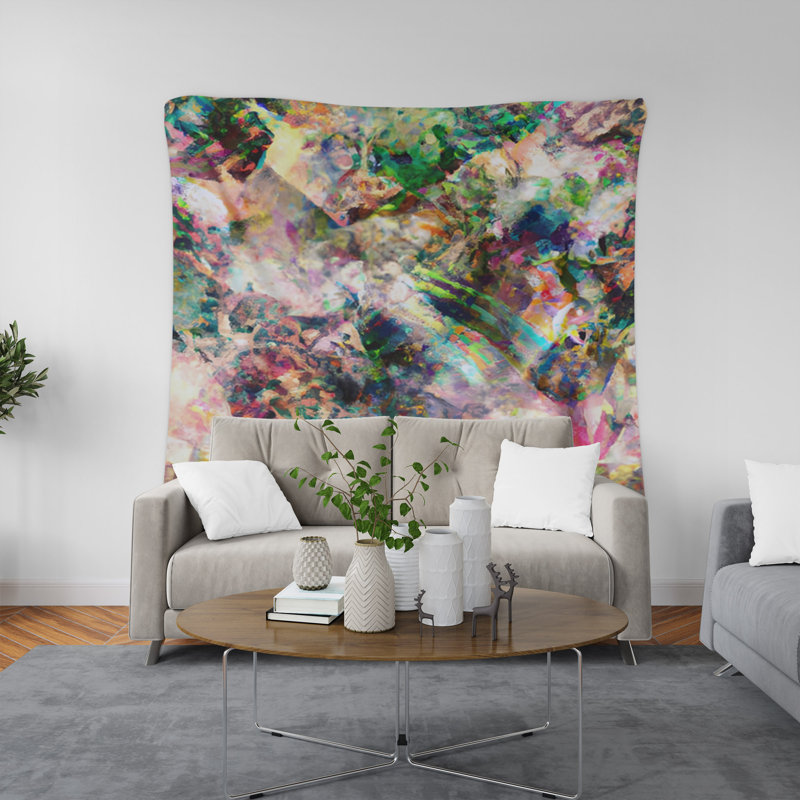 Tapisserie murale, H 80 po x l 68 po