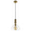 Caton 1 - Light Brass Simple Pendant