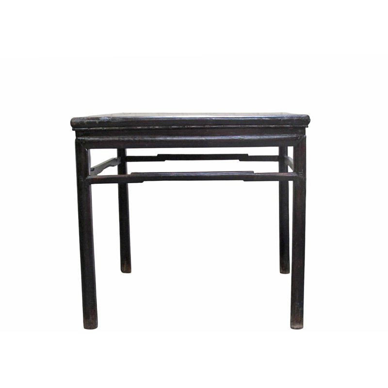 Antique Square Lacquered Tea Table