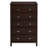 Altamirano 33" W Solid Wood 5-Drawer Dresser-1605047746