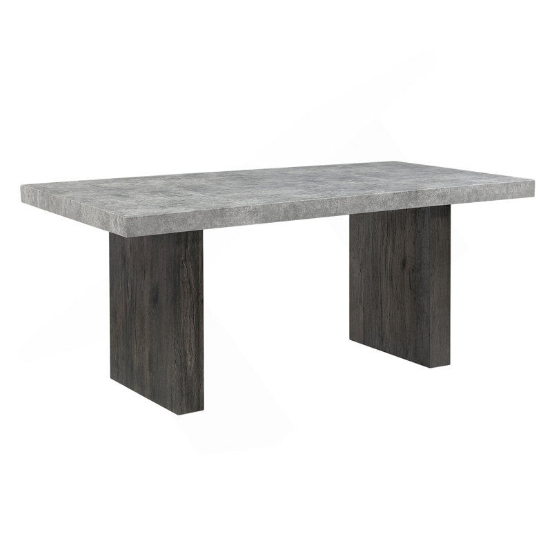 Ensemble de table à manger gris SUSAN