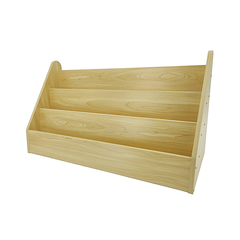 Countertop Display Greeting Card Magazine Rack, Maple