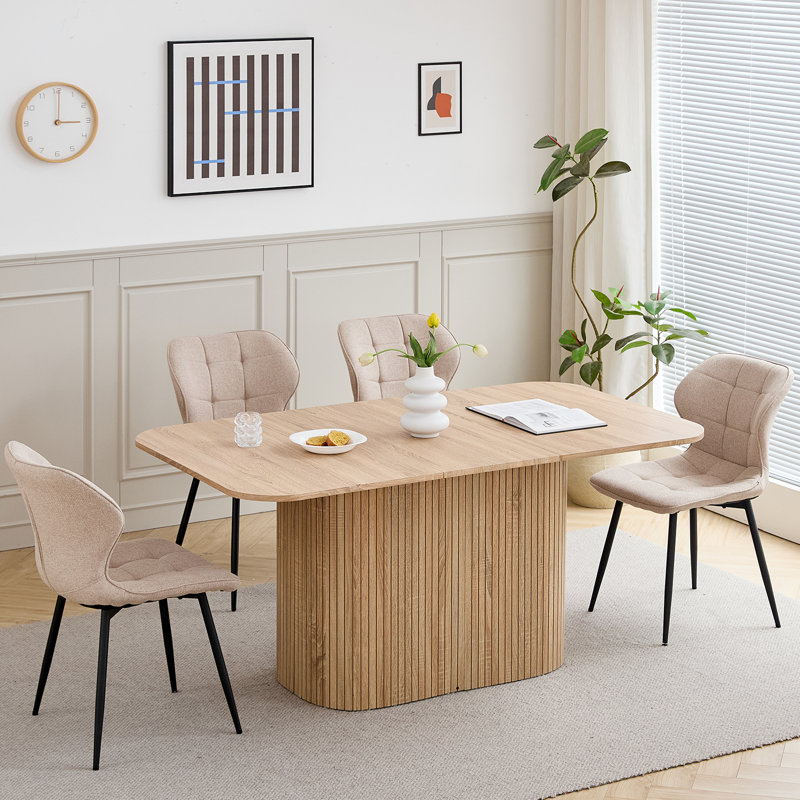 Dining Table, Light brown