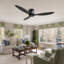 Ventilateur de plafond de 52 pouces sans lumière-615138242