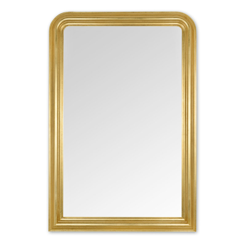 Criswell Arch Wall Mirror, Gold, 137cm H x 92cm W x 5cm D