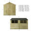 Mercia 10 x 6ft Overlap Apex Shed-66325168