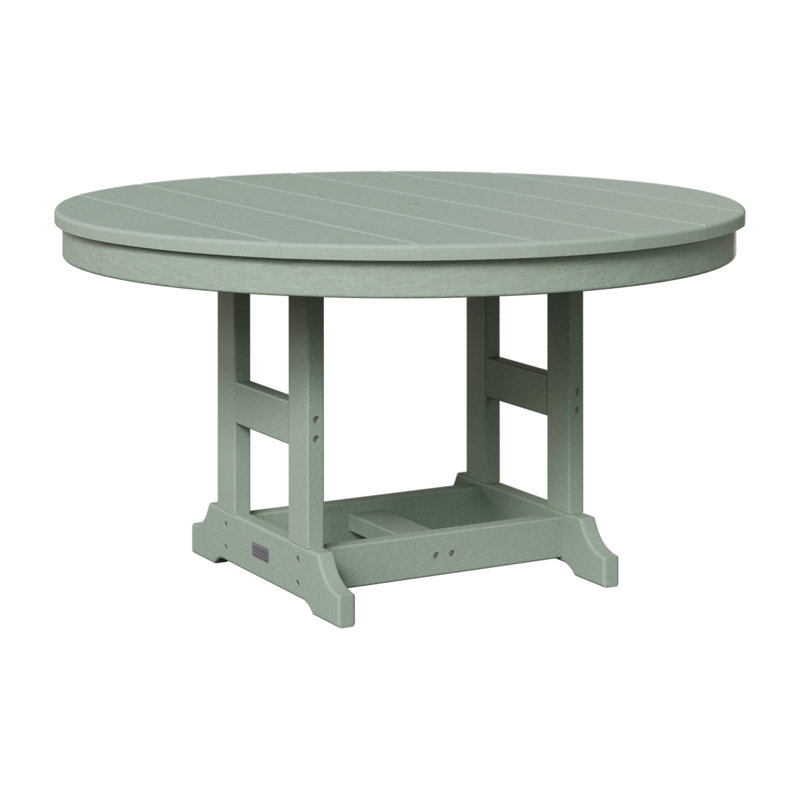 KIDS Outdoor Round Side Table, Seafoam