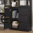 70.9"H Display cabinet with 3 drawers-107330600