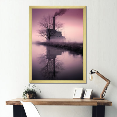 Moody Serenity Factory sur toile