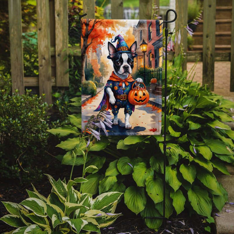 Drapeau du jardin Mastiff, Boston Terrier