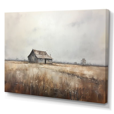 «Barn Minimalisme Charm I», reproduction d'art sur toile