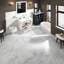 Meuble-lavabo moderne blanc avec lavabo, fabrication en bois massif, conception peu encombrante