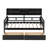 Daybed, Wood Slat Support, With Bedside Shelf And Two Drawers-1062812144-1062812147