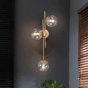 Beesley 3 - Light Dimmable Large Armed Sconce