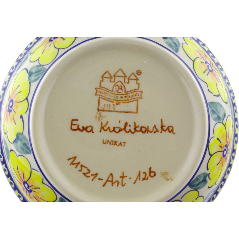 Bol à salade en grès poli 19 oz