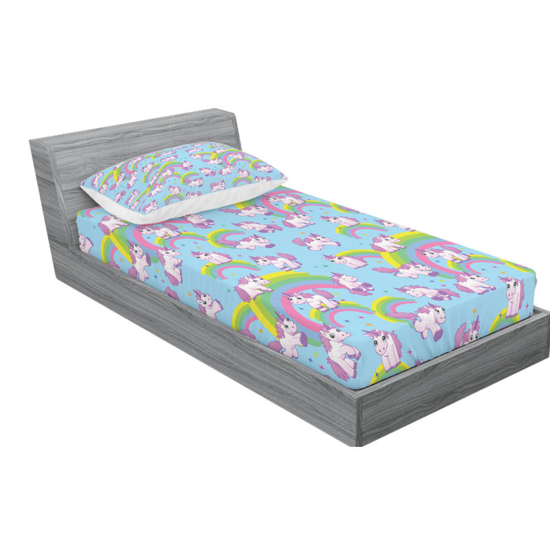 Microfiber Sheet Set, Twin XL Sheet Set with Fitted Sheet