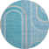 Premium Machine Washable Cerrito AMF532 Teal Rug
