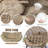 Outdoor Double Oversized Egg Chair Luxurious 2 Person Wicker Egg Chair with Thickened Cushions-1487324682