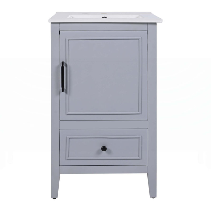 Versatile Bathroom Vanity with Multiple Storage Options and Durable Construction