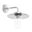 Maya Polished Stainless Steel 22cm H Outdoor Barn Light