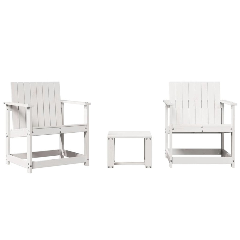 Anacleto Outdoor Garden Chair, White
