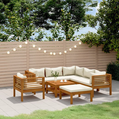 Ensemble de conversation modulaire 11 pièces Takena