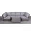 Fully Assembled 4-Person Outdoor Wicker Sectional Set With Cushions