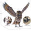 Sculptures et statues de hibou de jardin, sculpture d'art en métal pour jardin-1852561891