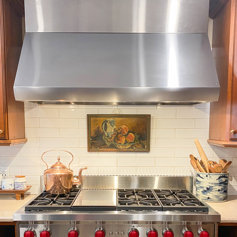 ProLine Range Hoods 42" Stainless Steel 1000 CFM Ducted (Vented) Under Cabinet Range Hood with Baffle Filter, Top