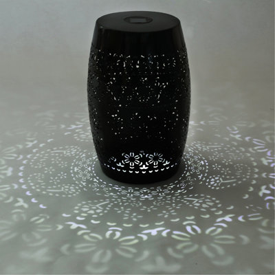 SOLAR SIDE TABLE,Black COLOR