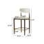 Tabourets de comptoir rembourrés modernes Sloane-116098250