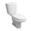 Toilettes allongées deux pièces, chasse puissante 1,1 / 1,6 GPF