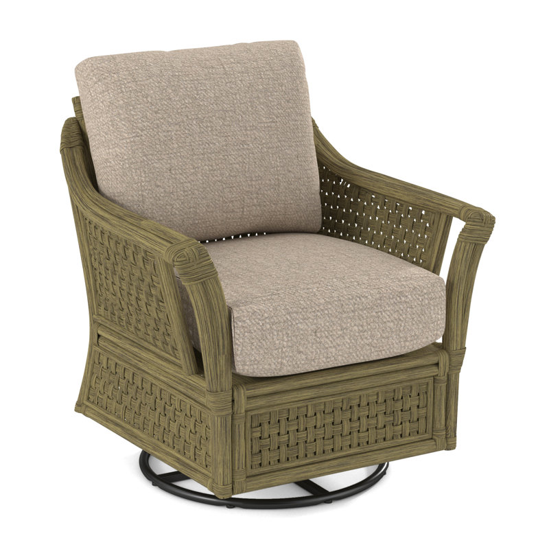 Fauteuil pivotant large de 32 po Boca, Gros carreaux noirs; 0120-81, Laiton
