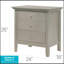 Table de chevet Chic Champagne-717154165