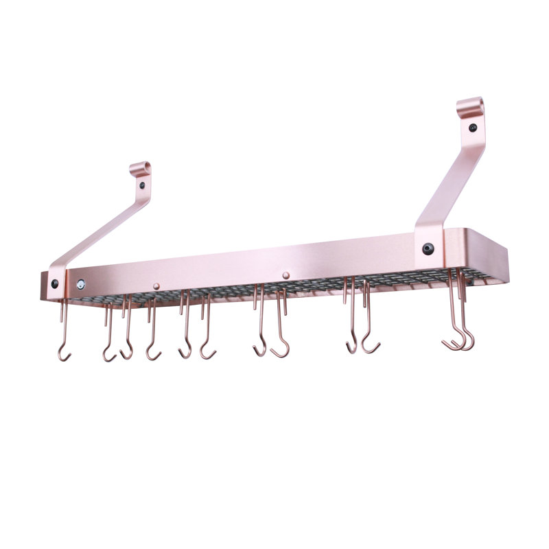 Handcrafted Gourmet Wall Mounted Pot Rack