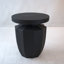 Table de bout décorative de jardin, H 20,3 po, moderne, robuste, robuste, en faux terrazzo, table d'appoint, table d'appoint, pour l'intérieur et l'extérieur