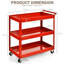 Thangool 78cm H x 76cm W Utility Cart with Wheels-714300690