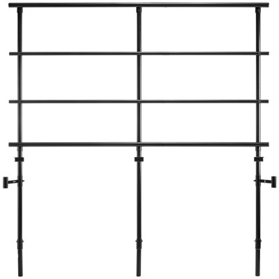 Barrières de sécurité (seulement) pour élévateur de transport à 4 niveaux de 0,08 pi x 5,88 pi, ensemble de plancher 74,25 po