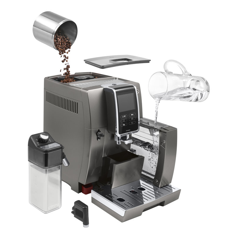 Dinamica Plus Connected with LatteCrema System, Fully Automatic Espresso Machine - Thumbnail 2